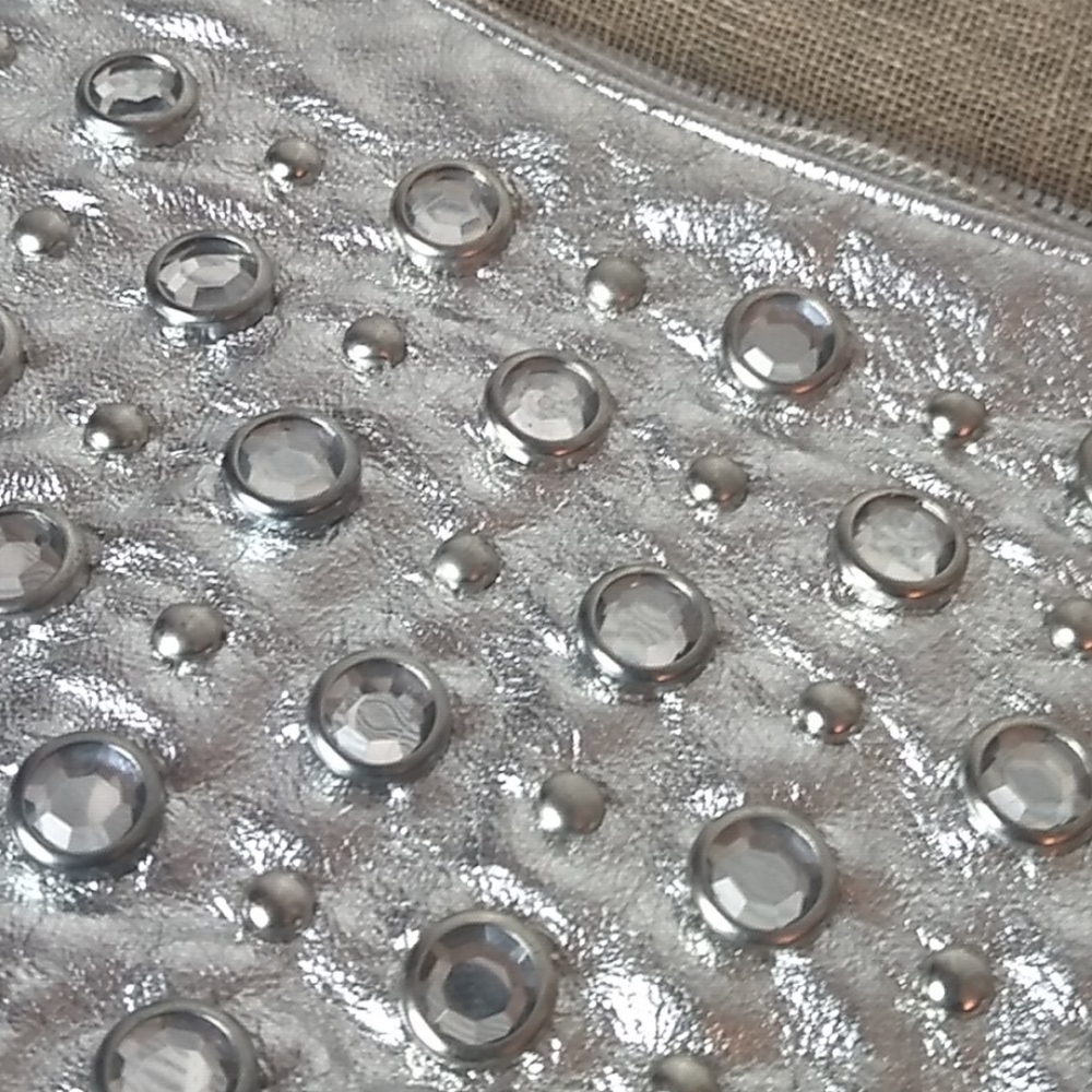 Silver Rhinestone Bag - Picture 2 of 6